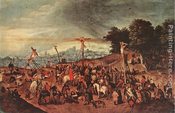 Pieter the Younger Brueghel Crucifixion
